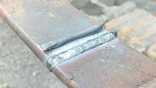 how to fill the correct weld penetration in thick iron