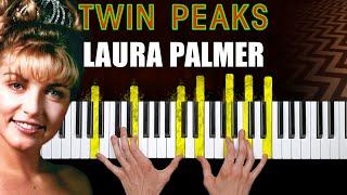 Twin Peaks - Laura Palmer Theme - Piano Cover & Tutorial