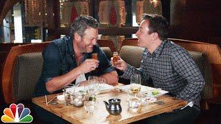 Jimmy Fallon Makes Blake Shelton Try Sushi