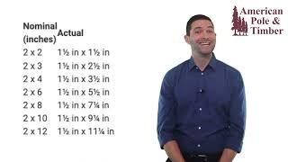 Nominal versus actual dimensions of lumber - American Pole & Timber FAQ