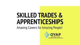 Skilled Trades and Apprenticeship Overview for Career Studies Classes