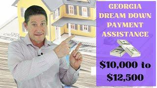 Georgia Dream $12,500 Down Payment Assistance Program For First Time Home Buyers