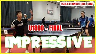 Amir Ata [1567] vs Jack Qiu [1359] | Final | CCTTA Top 8 (U1800) #tabletennis #pingpong #tt #cctta