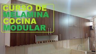 CURSO DE MELAMINA - COCINA MODULAR