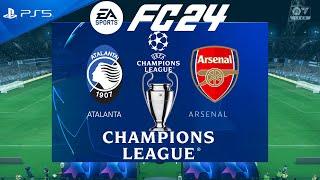 FC 24 Atalanta vs Arsenal | Champions League 2024/25 | PS5