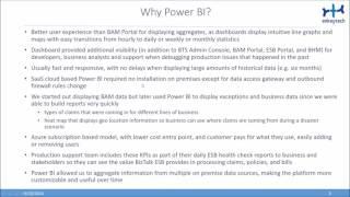 Monitoring on premise BizTalk applications using cloud based Power BI SaaS