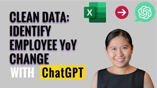 Clean Data with ChatGPT: Compare Year over Year data to Find Terminated and New Hire Employees