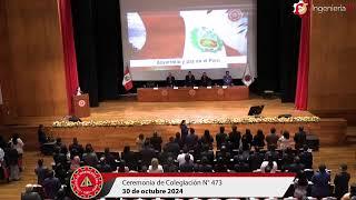 Ceremonia de Colegiación N° 473