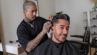 Ultimate Relaxation With Los Angeles Barber - Julius Caesar of STMNT