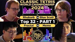 TETRIS GAME CRASHERS ARE HERE! | Round 1 Part 1 CTWC 2024