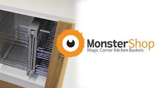 MonsterShop - Kukoo Magic Corner Kitchen Baskets