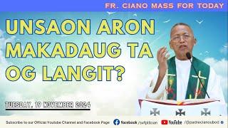 "Unsaon aron makadaug ta og Langit?" - 11/19/2024 Misa ni Fr. Ciano Ubod sa SVFP.