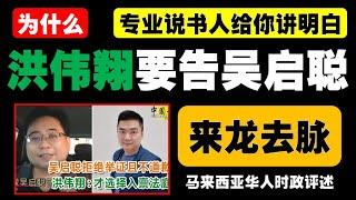 吴启聪与洪伟翔因网络言论对簿公堂，诽谤案成舆论焦点，舌战升级为法律较量引发热议。洪伟翔律师正式提告吴启聪，控诉污蔑与抹黑，对方态度突变请求捐助，网络言论与法律对决引发热议。