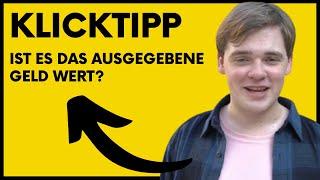 Ist KlickTipp sein Geld wert Wie gut ist KlickTipp wirklich KlickTipp Testimonial 2025