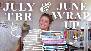 june wrap up + july tbr!