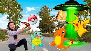 Changcady giải cứu pokemon, tìm được hộp mù với rất nhiều mô hình thú vị