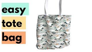 The world's easiest-to-make tote bag!