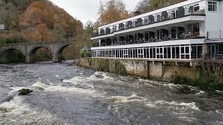 the chainbridge hotel Llangollen