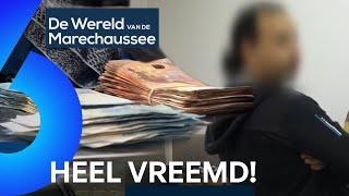 BIZAR VEEL GELD GEVONDEN bij controle op LUCHTHAVEN | De Wereld van de Marechaussee #AFL5