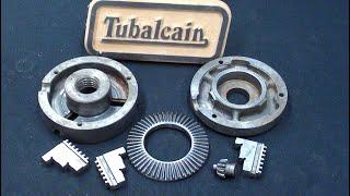 RECONDITIONING ATLAS 618 SCROLL CHUCK #999 tubalcain pt 6