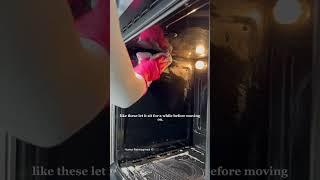 Cleaning 101: Oven