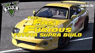 2 Fast 2 Furious | Toyota Supra | GTA V Car Build Tutorial (JESTER CLASSIC)