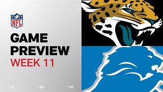 Jacksonville Jaguars vs. Detroit Lions | 2024 Week 11 Game Preview