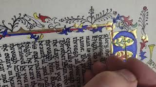 Time-lapse of creating the Canticle of the Sun