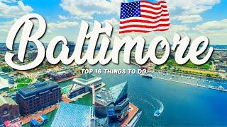 TOP 16 Things To Do In Baltimore  Travel Guide