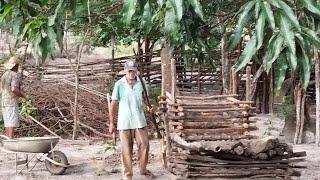 PAPAI  E ANTÔNIO AJUDANDO NA LIMPEZA DO QUINTAL+FAXINA PESADA NA CASA