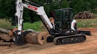 The Bobcat E50R2 Series Excavator in Action. E50 Demo.