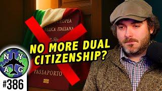 THE END for Dual Italian Citizenship by Descent (Jure Sanguinis)? My Take on The Emergency Decree
