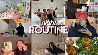 NIGHT ROUTINE SCOLASTICA (skincare+study routine)