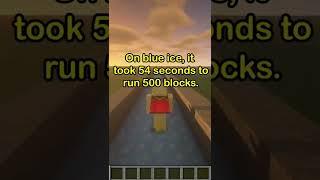 Is THIS The FASTEST Way To Travel In Minecraft? #minecraft #shorts