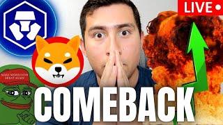 ️CRYPTO UPDATES! PEPECOIN, CRONOS, SHIBA INU, BITCOIN
