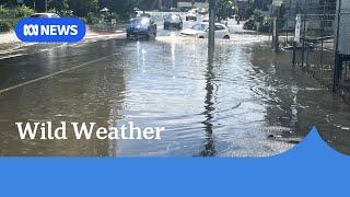 Parts of Queensland submerged by flash flooding | ABC News