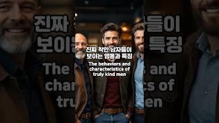진짜 착한 남자들이 보이는 행동과 특징,Signs of Truly Kind-Hearted Men (Trigger Warning + Emotional Psychology)
