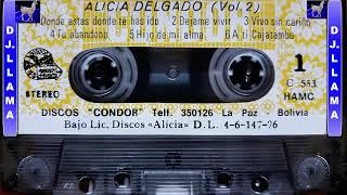 Alicia Delgado Vol. 2 Lado A Cassette Original DJ.LLAMA