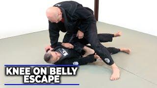 The 2 Most Effective Ways To Escape Knee on Belly