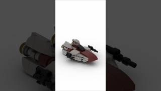 Tiny A-Wing, Big Rebel Energy  #LEGO #StarWars #MOC