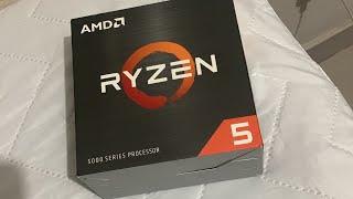 UNBOXING PROCESSADOR AMD RYZEN 5 5500 DA TERABYTE - Em busca do pc gamer #5