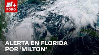 Huracán 'Milton' en ruta inminente a Florida - Las Noticias