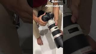 canon 6D mark ii and 70- 200 lens f2.8 #shorts #canon #raviphotographer