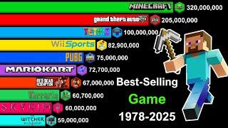 Top Best Selling Video Games of All Time - Minecraft vs Roblox vs Fortnite vs Other Games