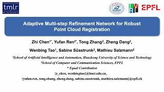 TMLR'25 Adaptive Multi-step Refinement Network for Robust Point Cloud Registration