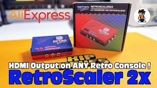 Add HDMI Output to ANY Retro Console for less than £25! AliExpress bargain - RetroScaler 2x