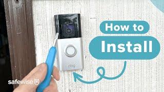 How to install the Ring Battery Doorbell Plus