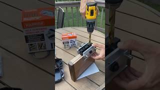 Tool Review: Harbor Freight Self-Centering Doweling Jig -Part 2 #shorts #harborfreight #woodworking