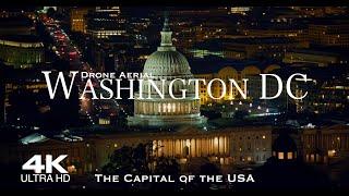 WASHINGTON D.C.  Top 10 Places Drone Aerial Tour | United States of America USA