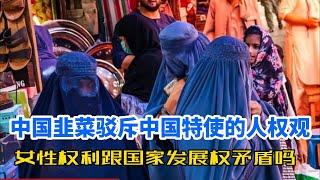 女性权利跟国家发展权矛盾吗？中国韭菜驳斥中国特使岳晓勇的“西方只盯着阿富汗的女性问题，发展权也是重要人权”的说法。听听他们的高见